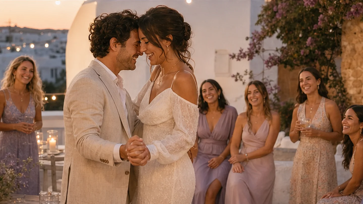 Moments from a Wedding celebration